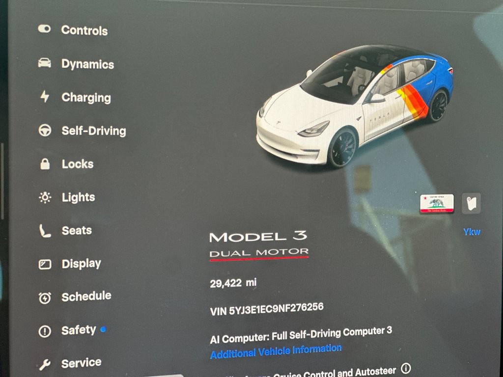 Used 2022 Tesla Model 3 Performance AWD/4WD image 25