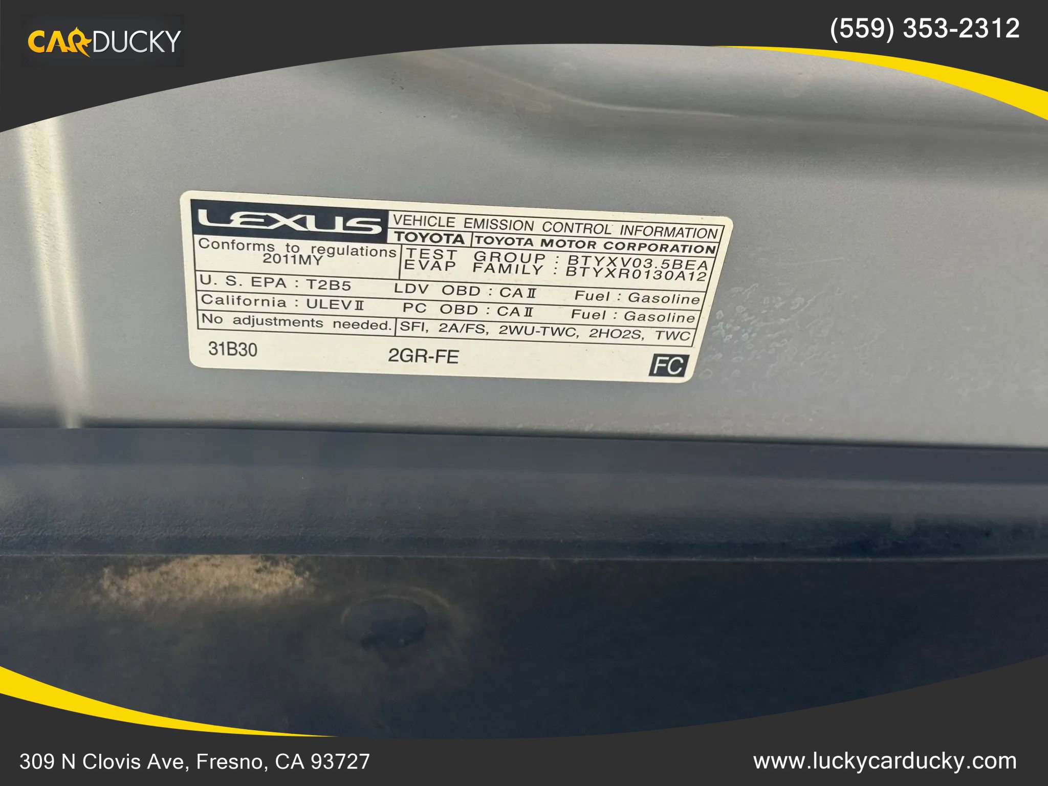 Used 2011 Lexus ES 350 FWD image 30