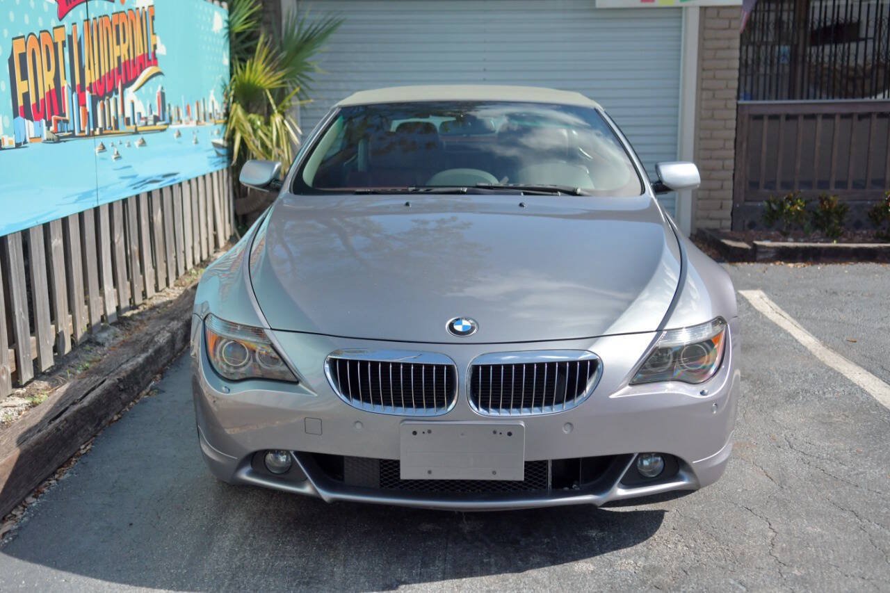 Used 2005 BMW 645Ci Convertible RWD image 3