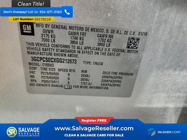 Used 2016 Chevrolet Silverado 1500 LTZ w/ Texas Edition image 16