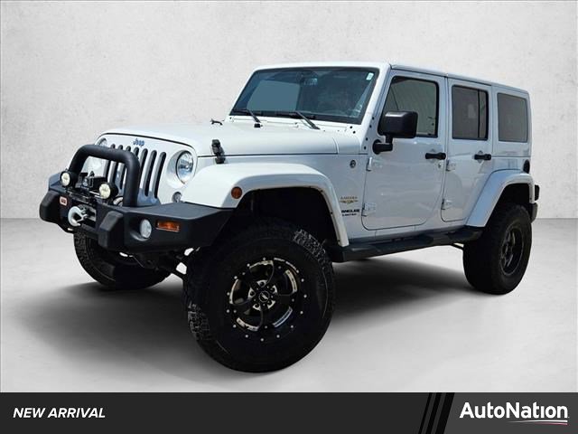 Used 2015 Jeep Wrangler Unlimited Sahara w/ Connectivity Group AWD/4WD image 1