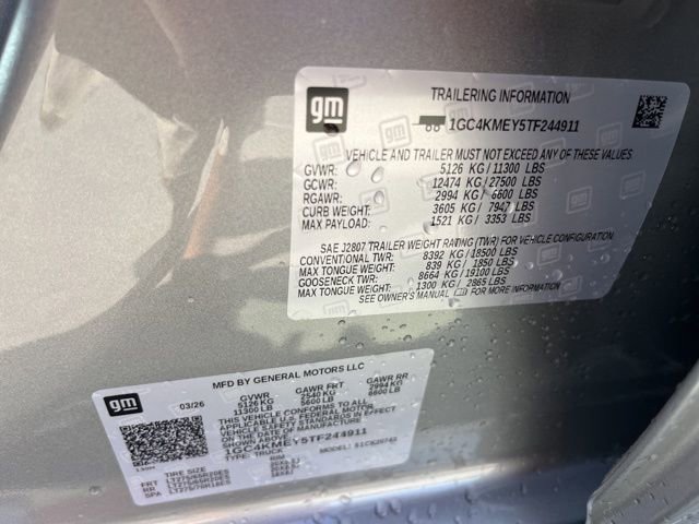 New 2026 Chevrolet Silverado 2500 Custom w/ Custom Value Package AWD/4WD image 35