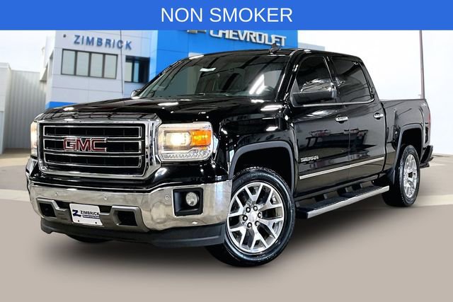 Used 2015 GMC Sierra 1500 SLT w/ SLT Crew Cab Value Package AWD/4WD image 3