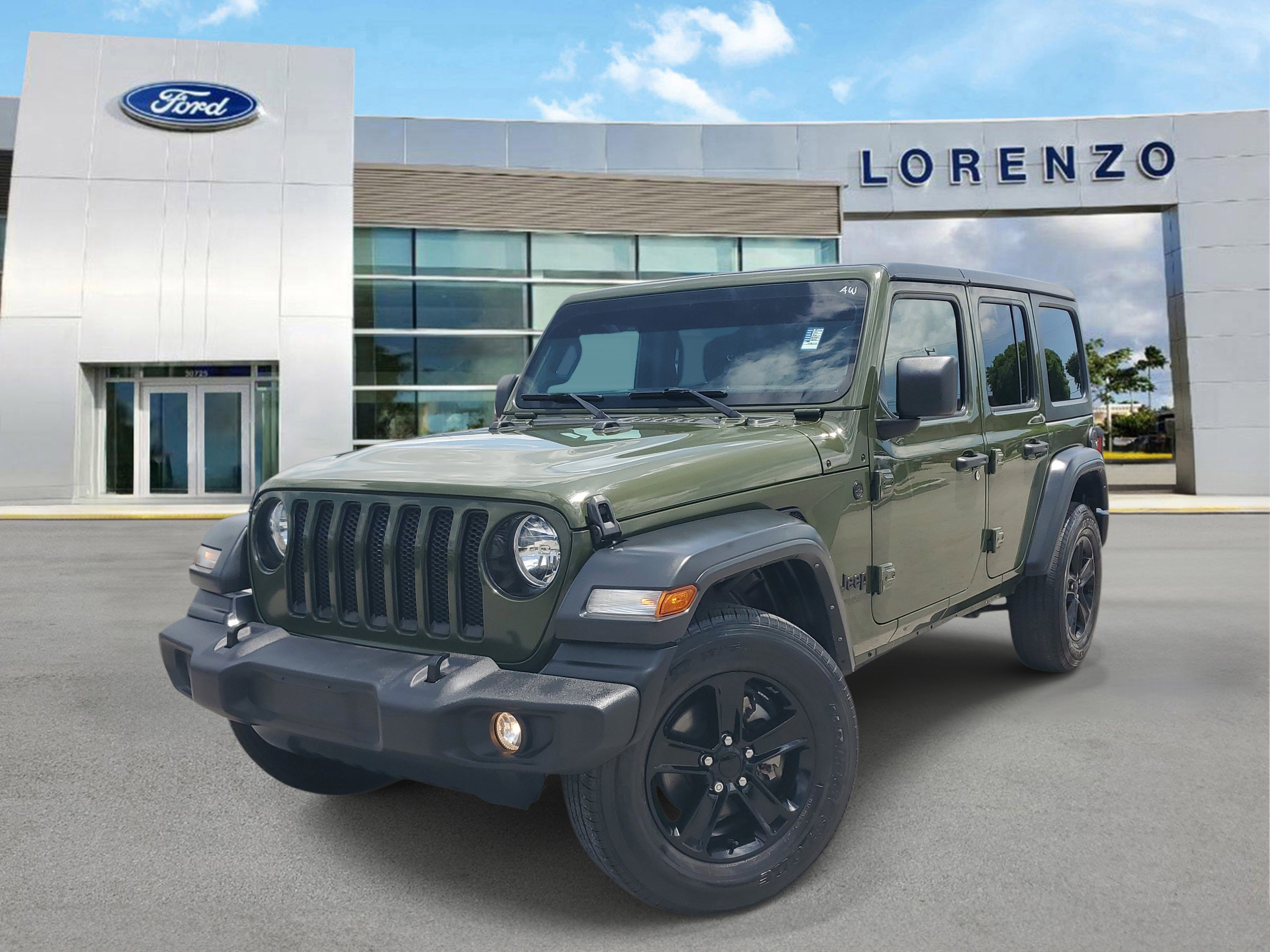 Used 2021 Jeep Wrangler Unlimited Sport AWD/4WD image 1