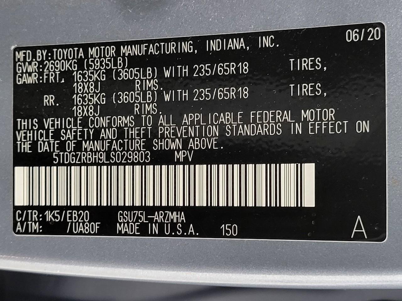 Used 2020 Toyota Highlander XLE image 31