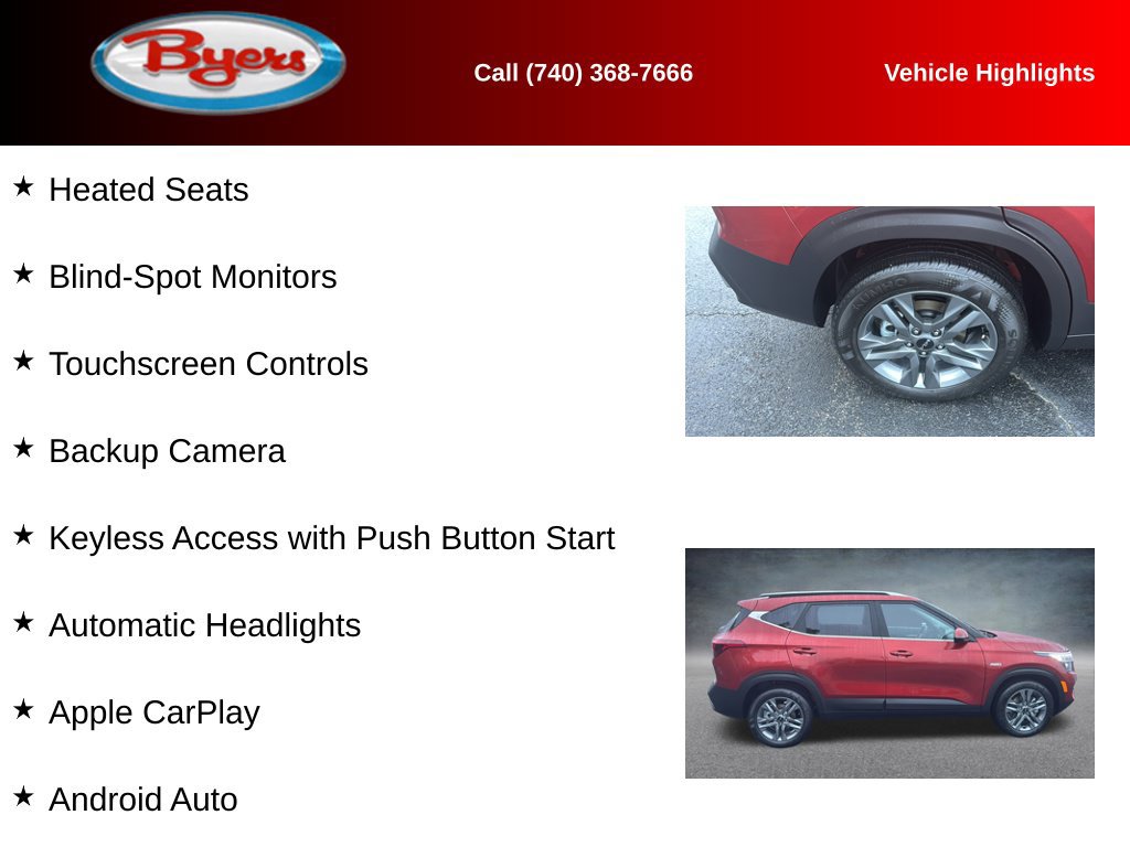 Used 2023 Kia Seltos S AWD/4WD image 11