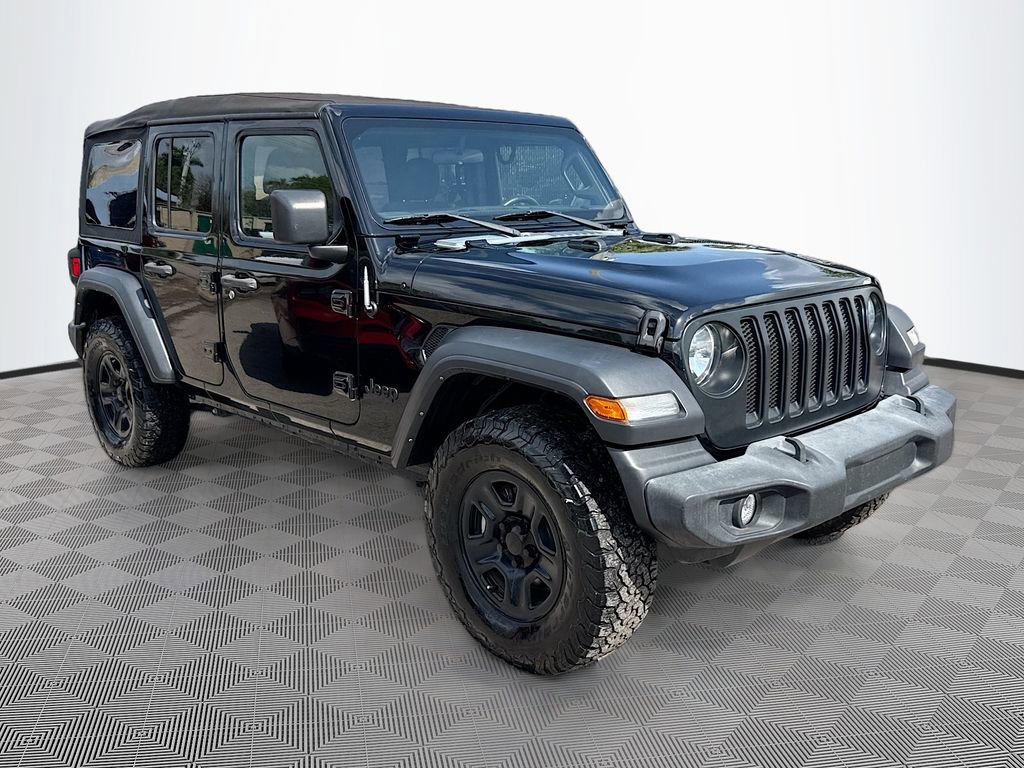 Used 2022 Jeep Wrangler Unlimited Sport image 4