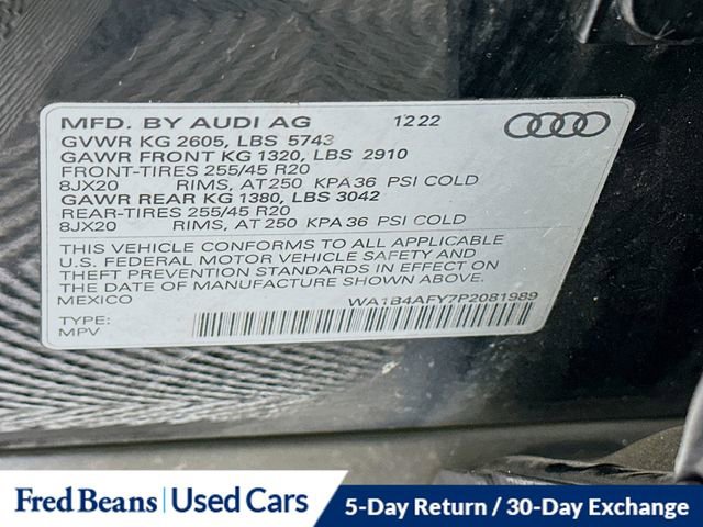 Used 2023 Audi SQ5 Premium Plus w/ Premium Plus Package image 34