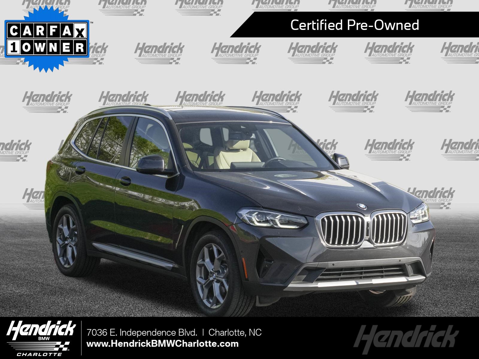 Certified 2023 BMW X3 xDrive30i w/ Premium Package AWD/4WD image 1