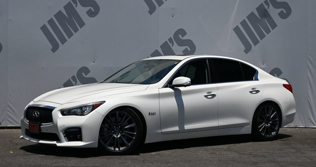Used 2016 INFINITI Q50 Red Sport 400 RWD image 1