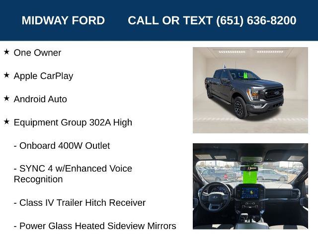 Certified 2023 Ford F150 XLT w/ Equipment Group 302A High AWD/4WD image 6