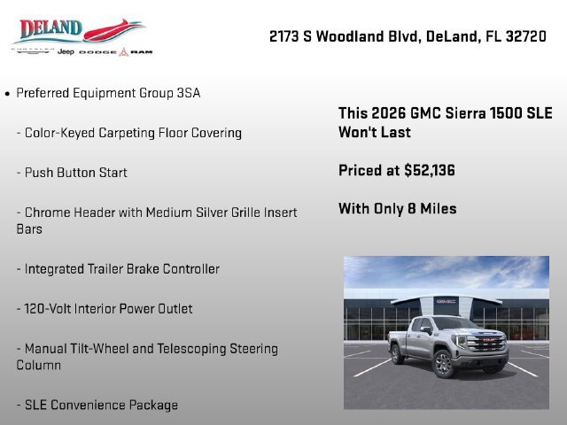 New 2026 GMC Sierra 1500 SLE AWD/4WD image 15