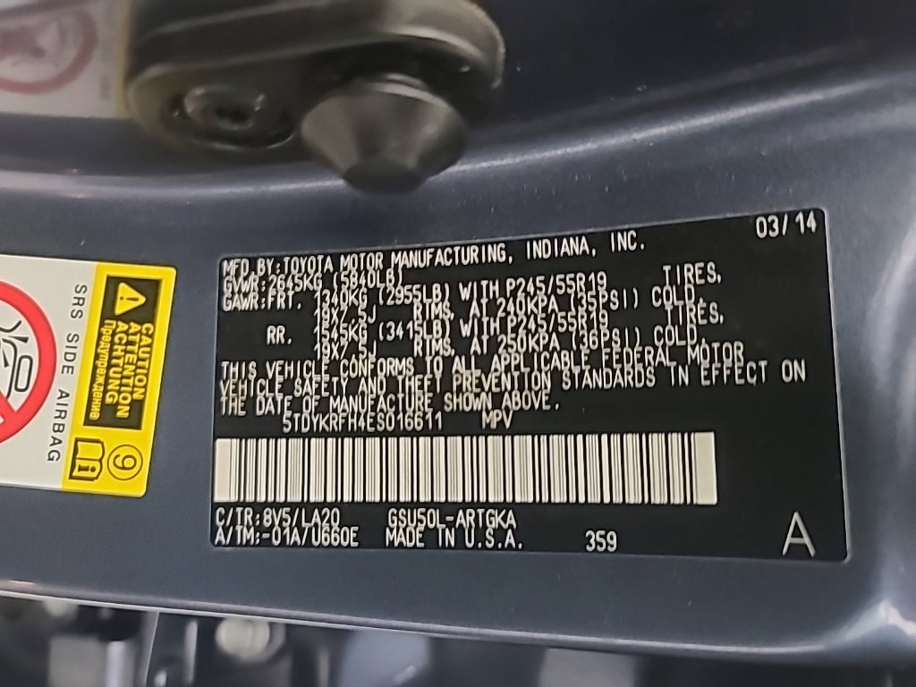 Used 2014 Toyota Highlander Limited FWD image 43