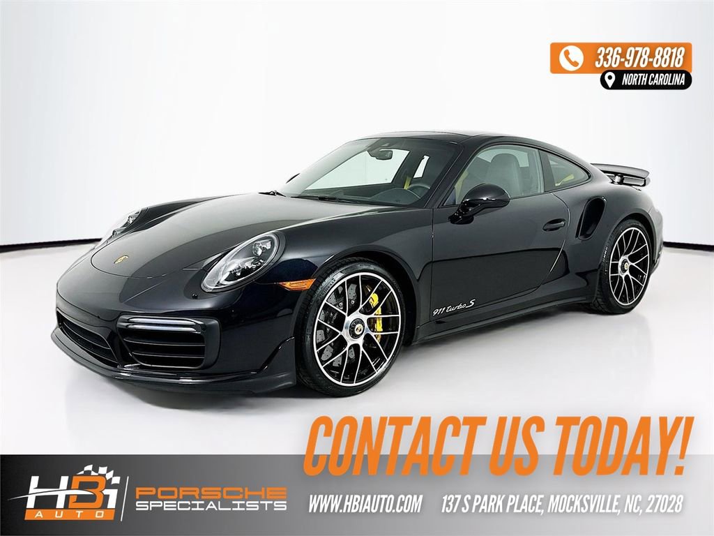 Used 2017 Porsche 911 Turbo S