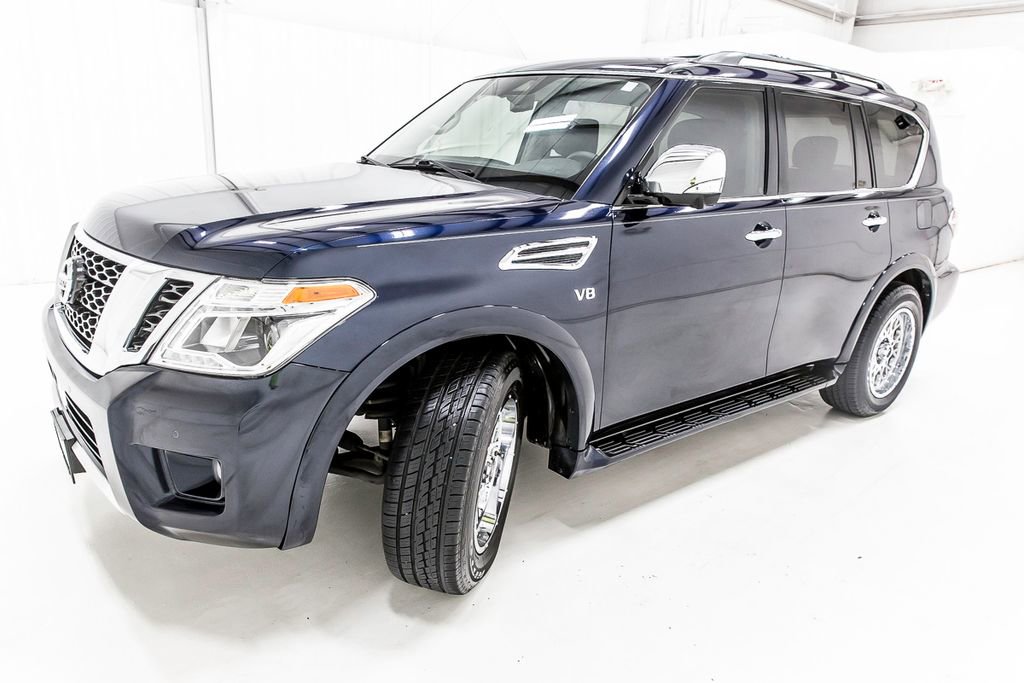 Used 2019 Nissan Armada Platinum w/ Captain's Chairs Package RWD image 3