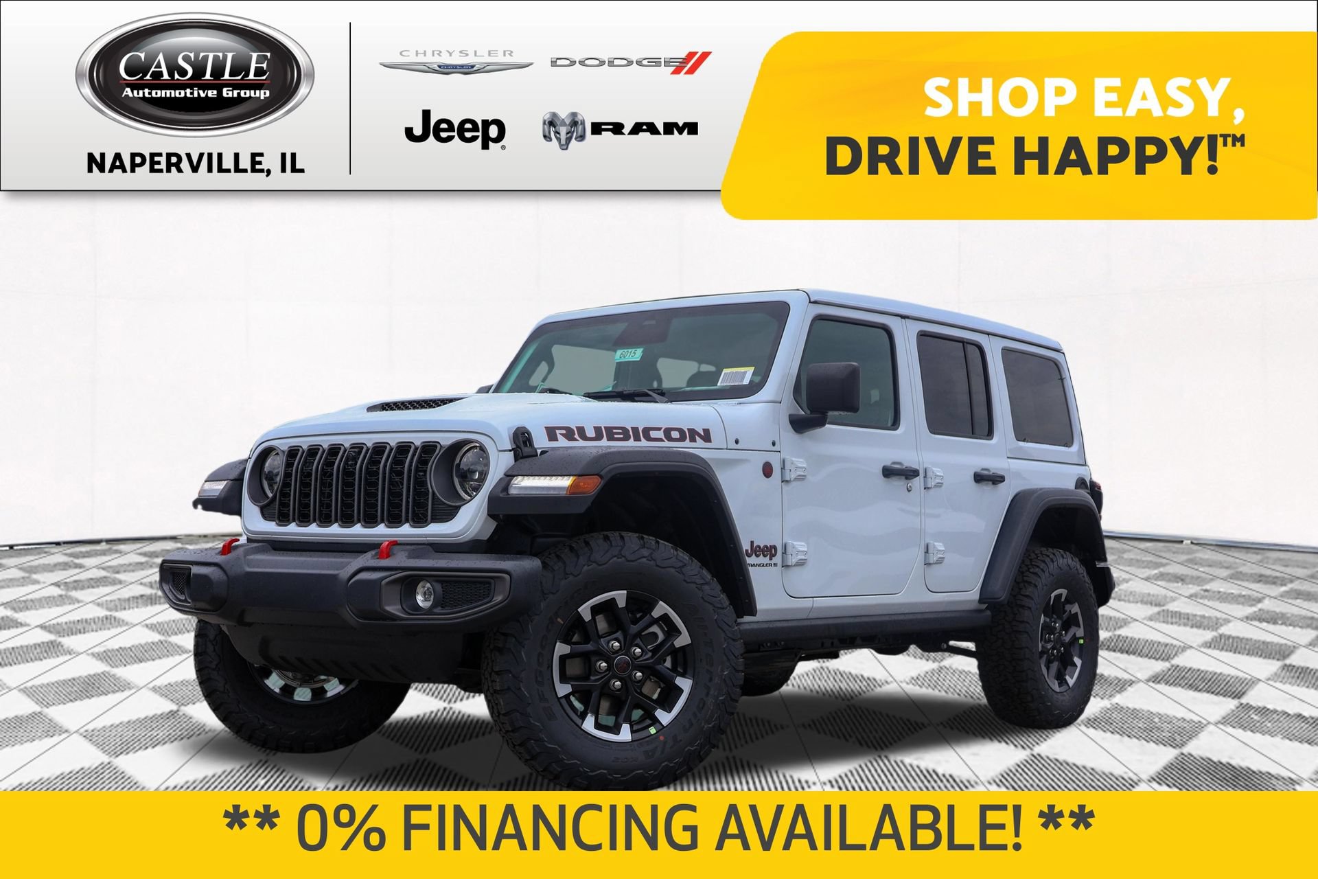 New 2026 Jeep Wrangler Unlimited Rubicon w/ Safety Group
