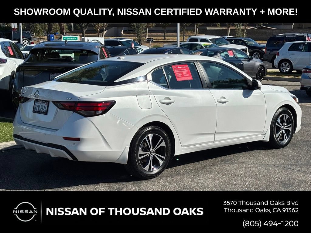 Certified 2021 Nissan Sentra SV FWD image 4