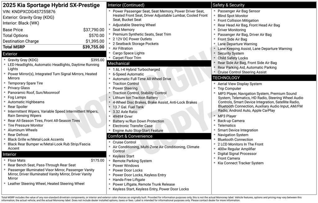 Used 2025 Kia Sportage SX Prestige video 2