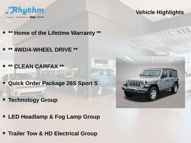 Used 2021 Jeep Wrangler Unlimited Sport AWD/4WD image 5