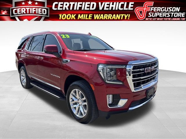 Certified 2023 GMC Yukon SLT w/ SLT Premium Package AWD/4WD image 1