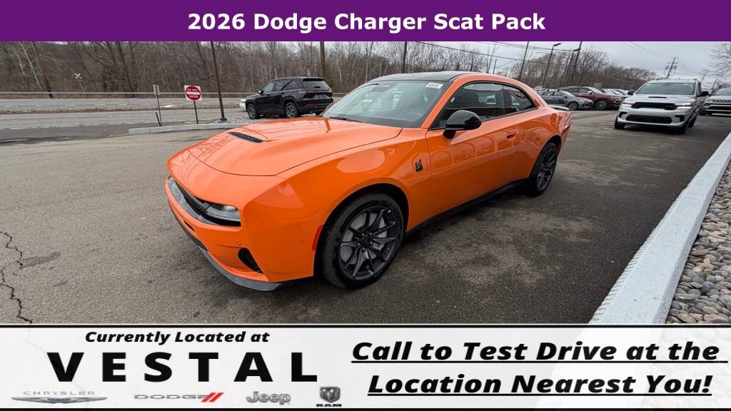 New 2026 Dodge Charger Scat Pack w/ Blacktop Package AWD/4WD image 17