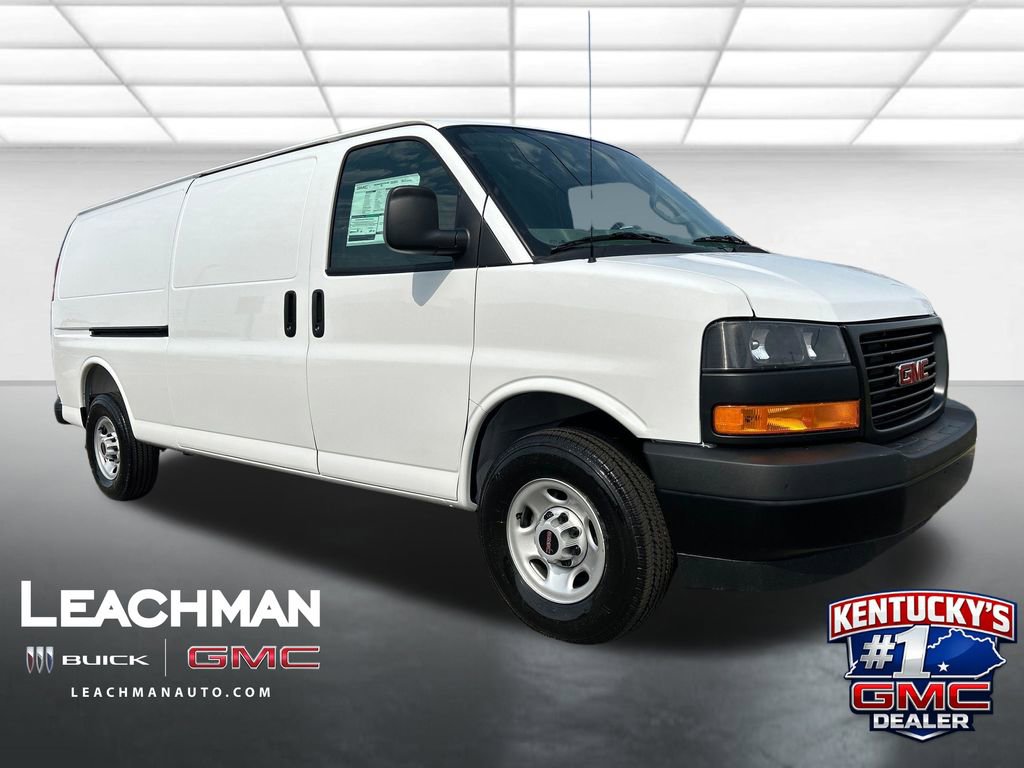New 2026 GMC Savana 3500 Work Van 3D Extended Cargo Van RWD image 1