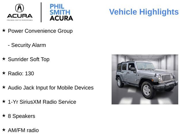 Used 2018 Jeep Wrangler Unlimited Sport S image 12