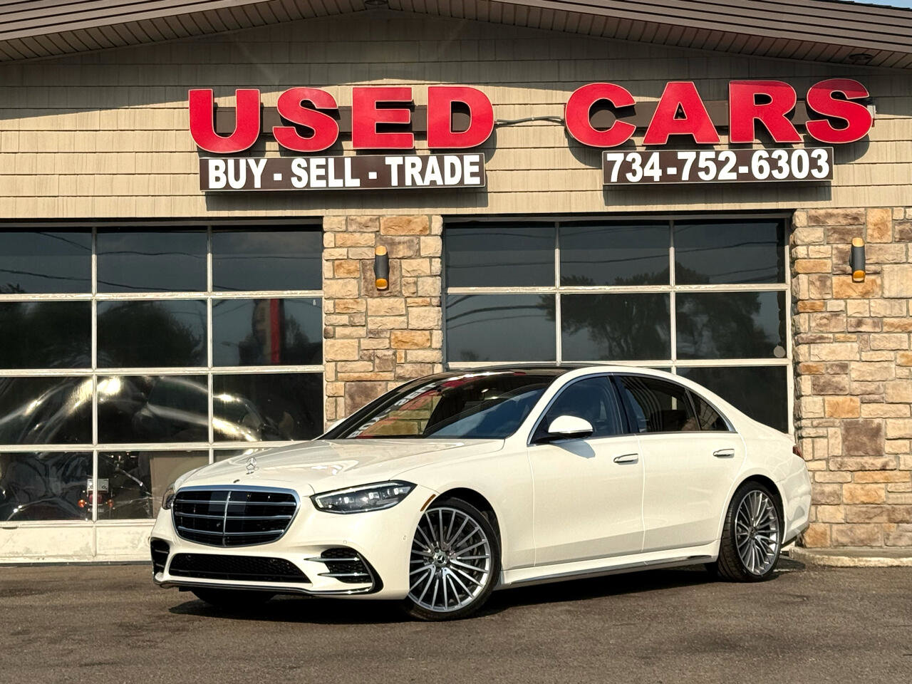 Used 2021 Mercedes-Benz S 580 4MATIC Sedan image 1