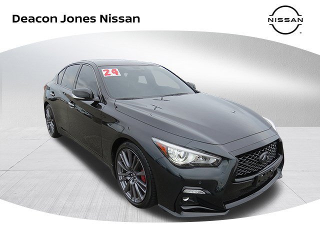 Used 2024 INFINITI Q50 Red Sport 400 w/ Black Opal Edition RWD image 1