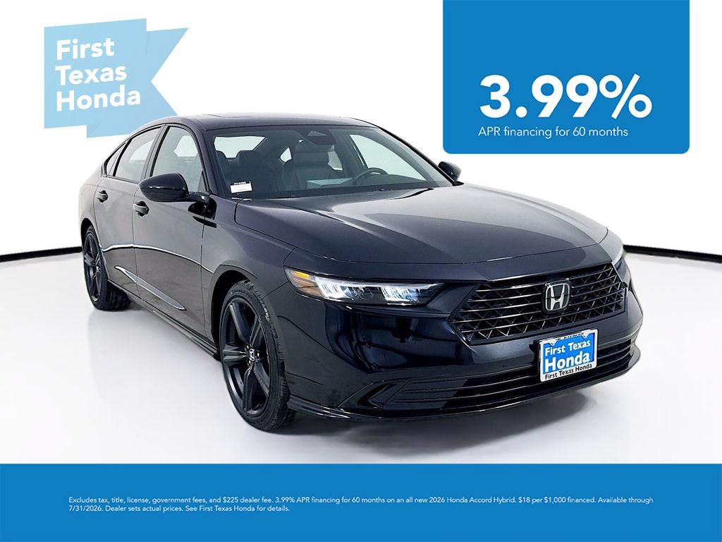 New 2026 Honda Accord Sport image 1