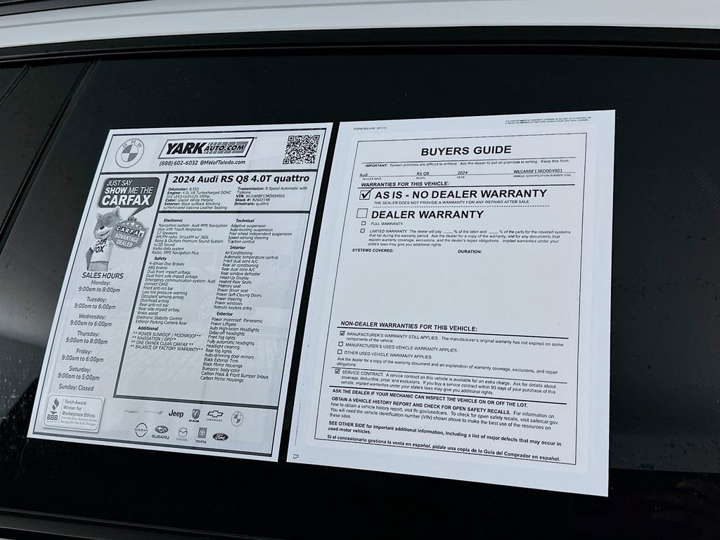 Used 2024 Audi RS Q8 image 12
