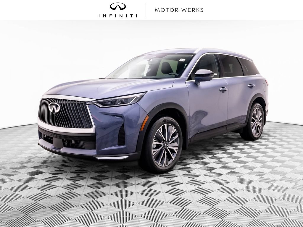 New 2027 INFINITI QX60 Luxe w/ Cargo Package AWD/4WD 360° Tour