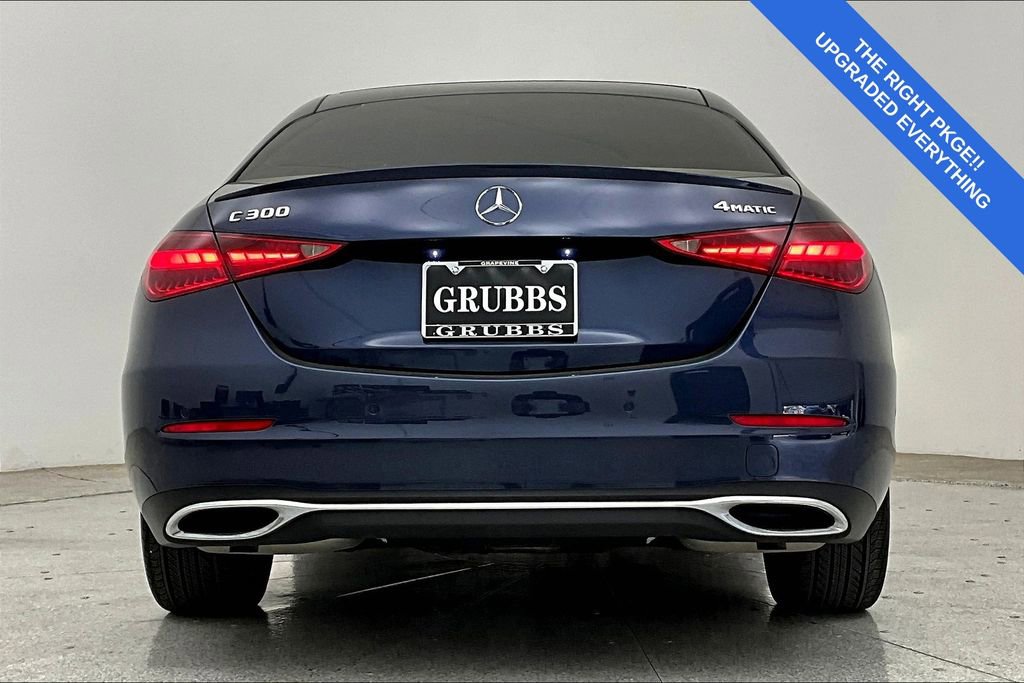 Used 2025 Mercedes-Benz C 300 4MATIC Sedan w/ Exclusive Trim Package image 6