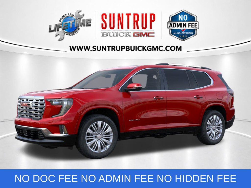 New 2027 GMC Acadia Denali w/ LPO, Floor Liner Package AWD/4WD image 3