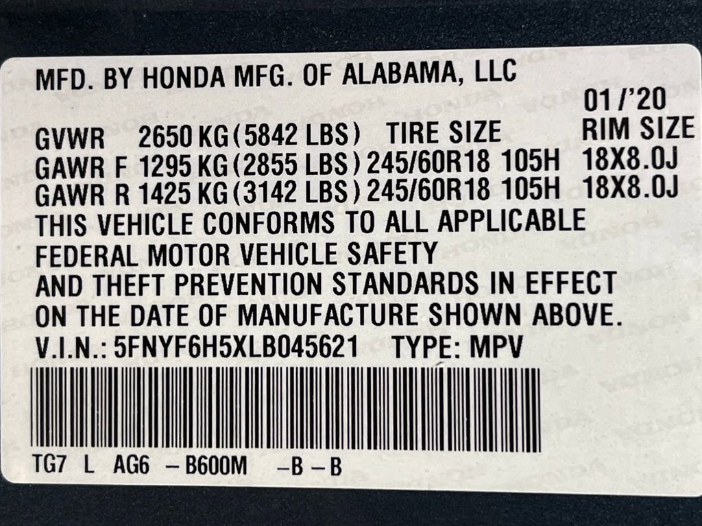 Used 2020 Honda Pilot EX-L image 22