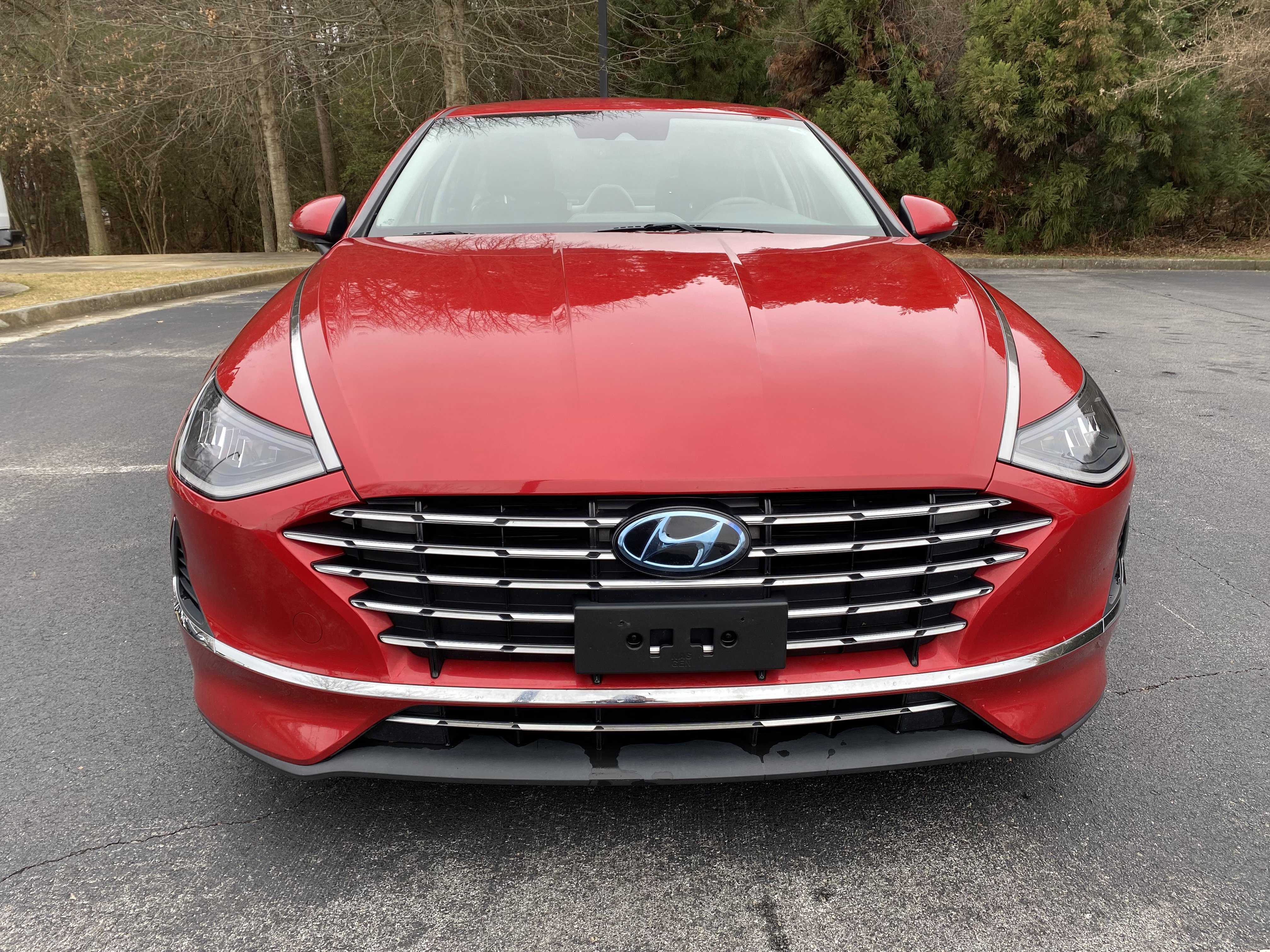 Used 2020 Hyundai Sonata Blue image 3