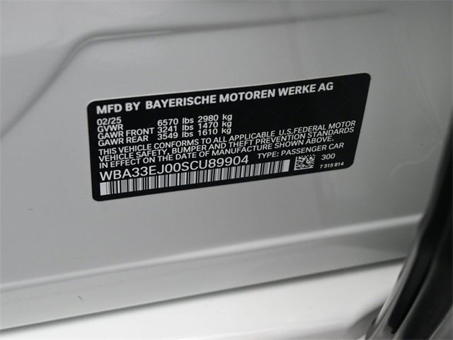 New 2025 BMW 760i xDrive w/ Executive Package image 18