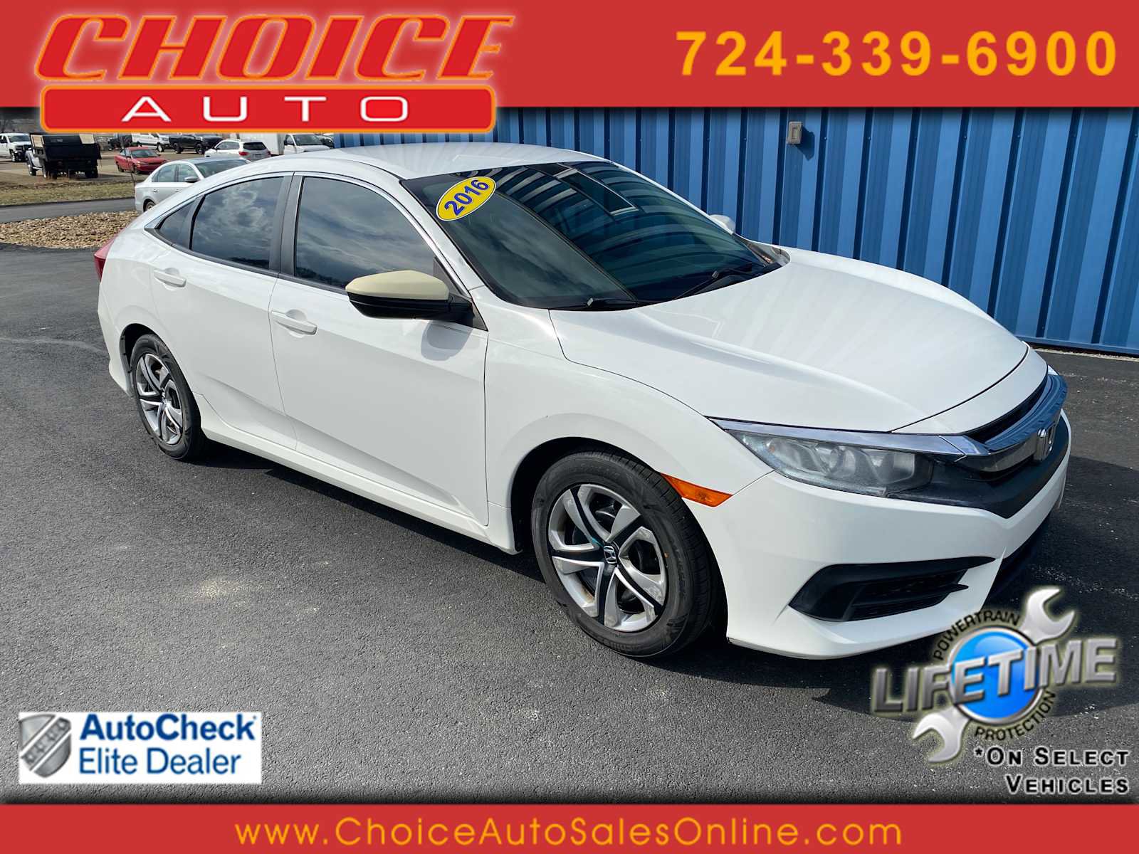 Used 2016 Honda Civic LX