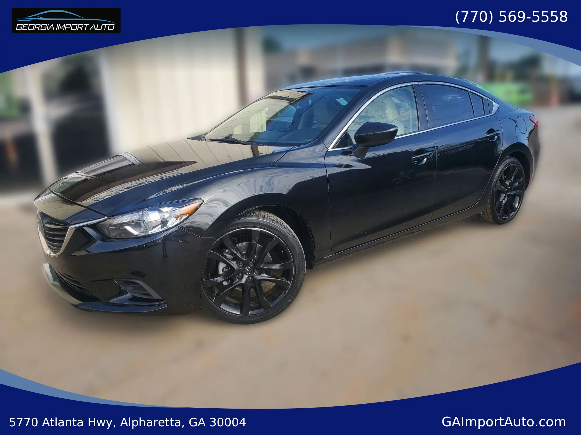 Used 2014 MAZDA MAZDA6 Grand Touring w/ GT Technology Package FWD image 1