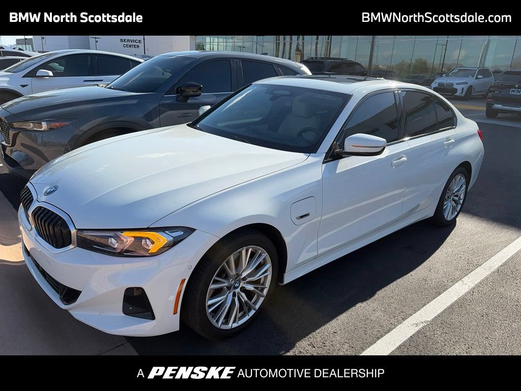 Certified 2023 BMW 330e w/ Premium Package RWD image 1