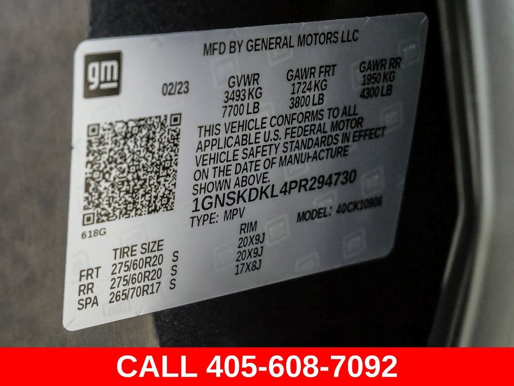 Used 2023 Chevrolet Suburban Z71 w/ Off-Road Capability Package AWD/4WD image 47