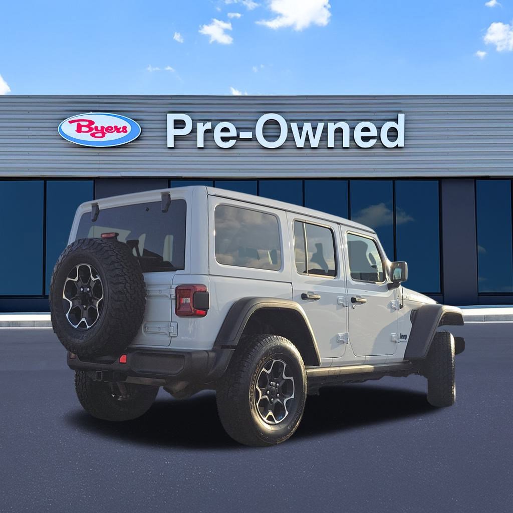 Used 2023 Jeep Wrangler Unlimited Rubicon 4xe w/ Cold Weather Group image 7