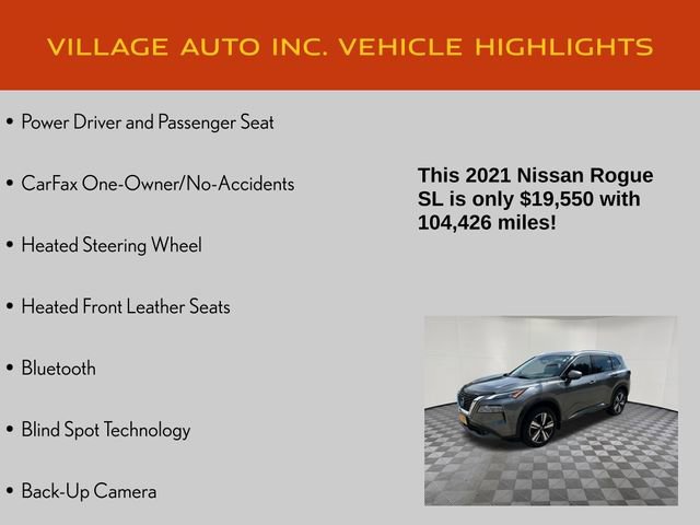Used 2021 Nissan Rogue SL w/ Premium Package AWD/4WD image 14