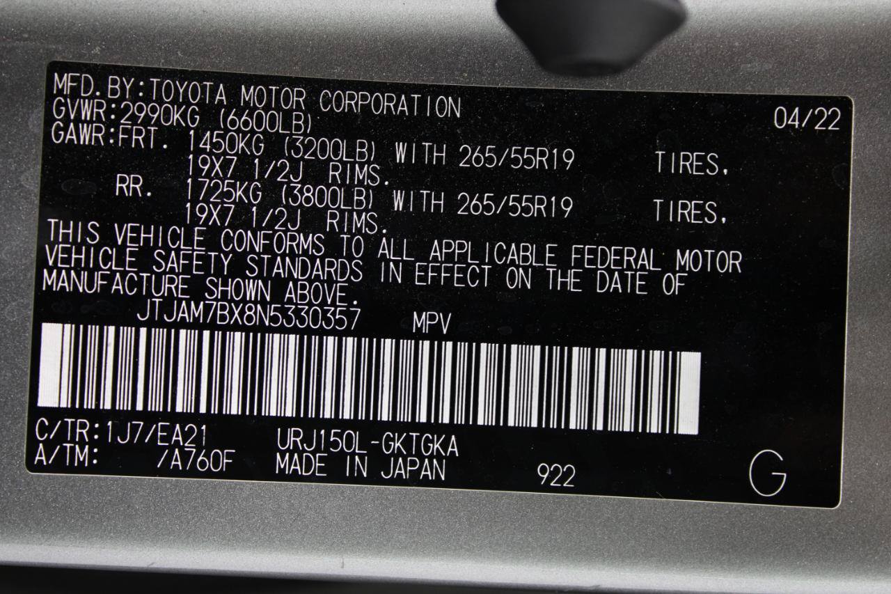 Used 2022 Lexus GX 460 Premium w/ Accessory Package AWD/4WD image 92
