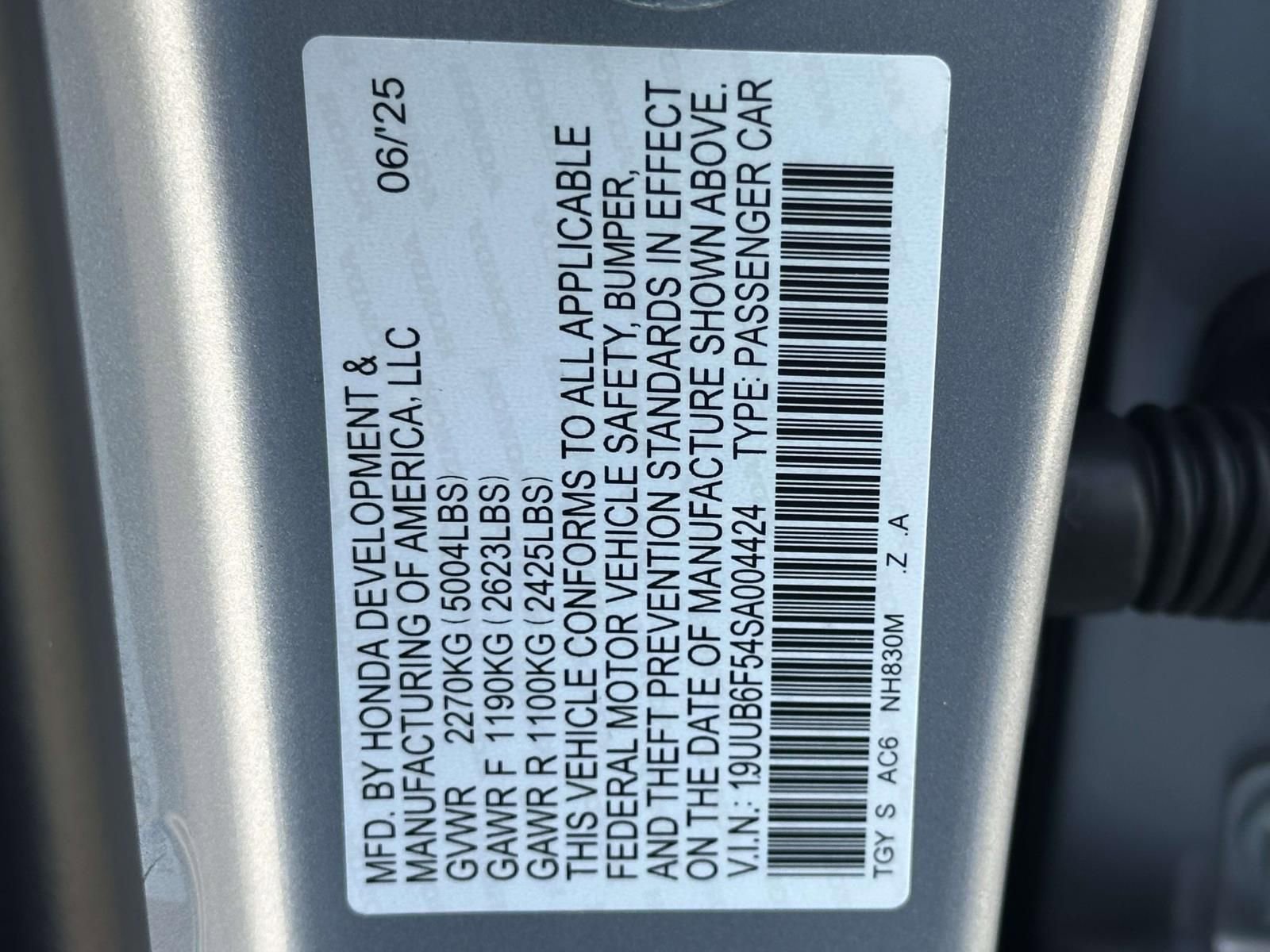 Certified 2025 Acura TLX SH-AWD w/ A-SPEC Pkg image 25