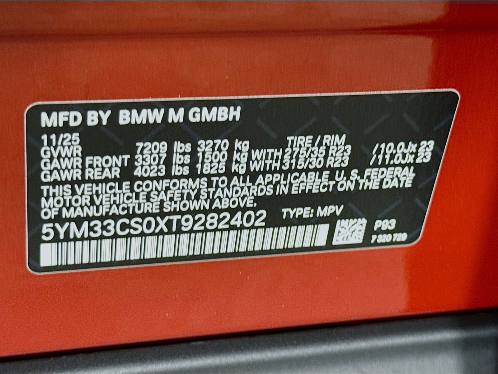 New 2026 BMW XM Label Red image 34