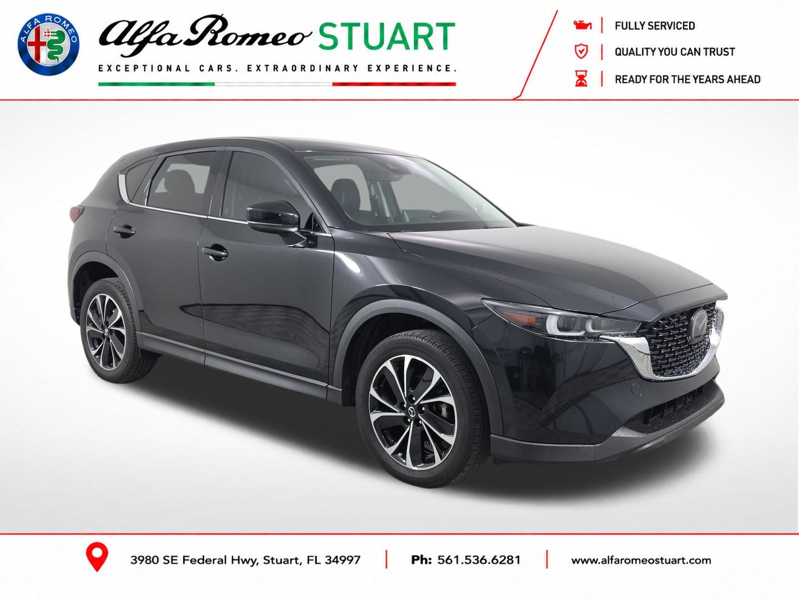 Used 2022 MAZDA CX-5 AWD 2.5 S w/ Premium Package