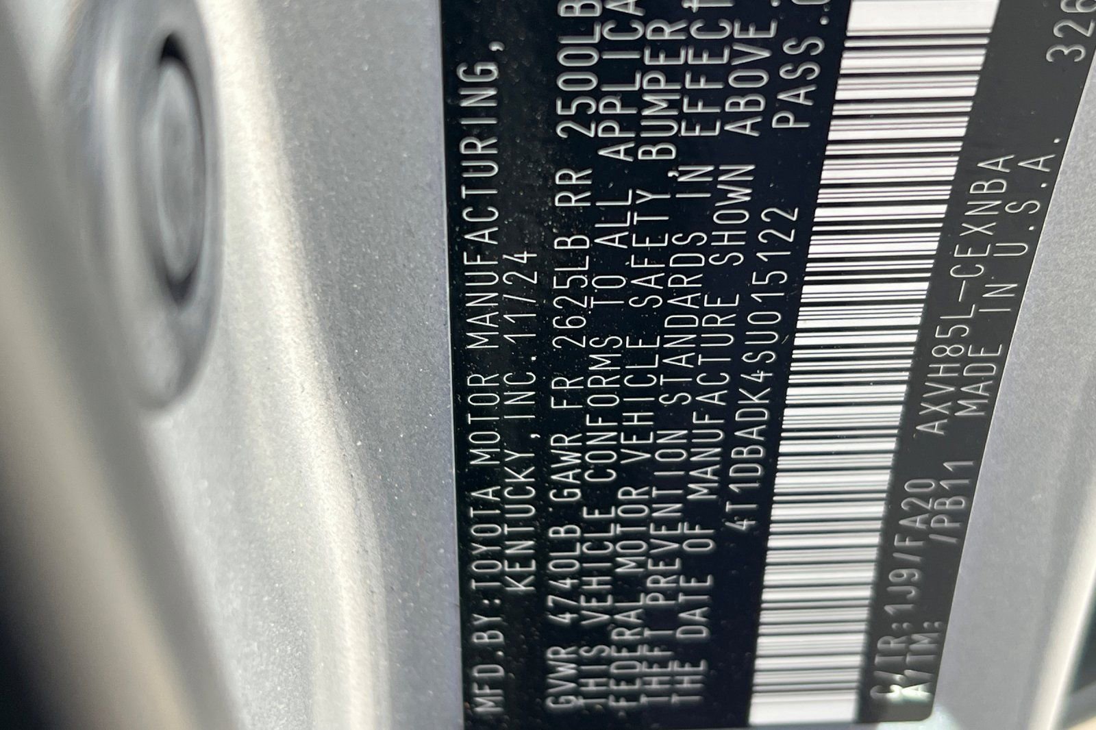 Certified 2025 Toyota Camry LE w/ Convenience Package image 24