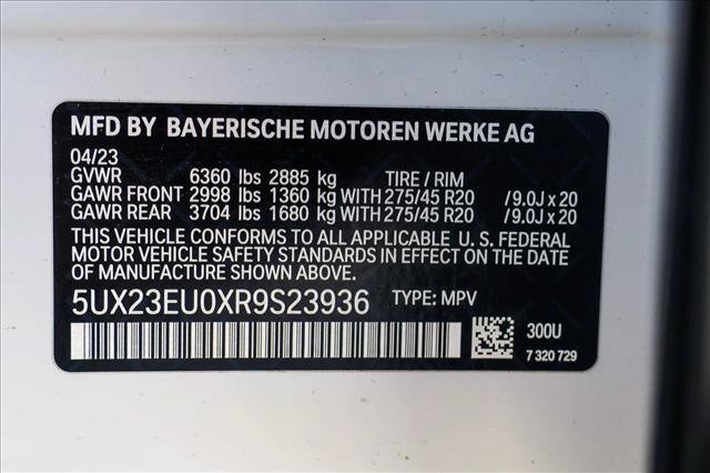 Certified 2024 BMW X5 xDrive40i w/ Parking Assistance Package AWD/4WD image 29