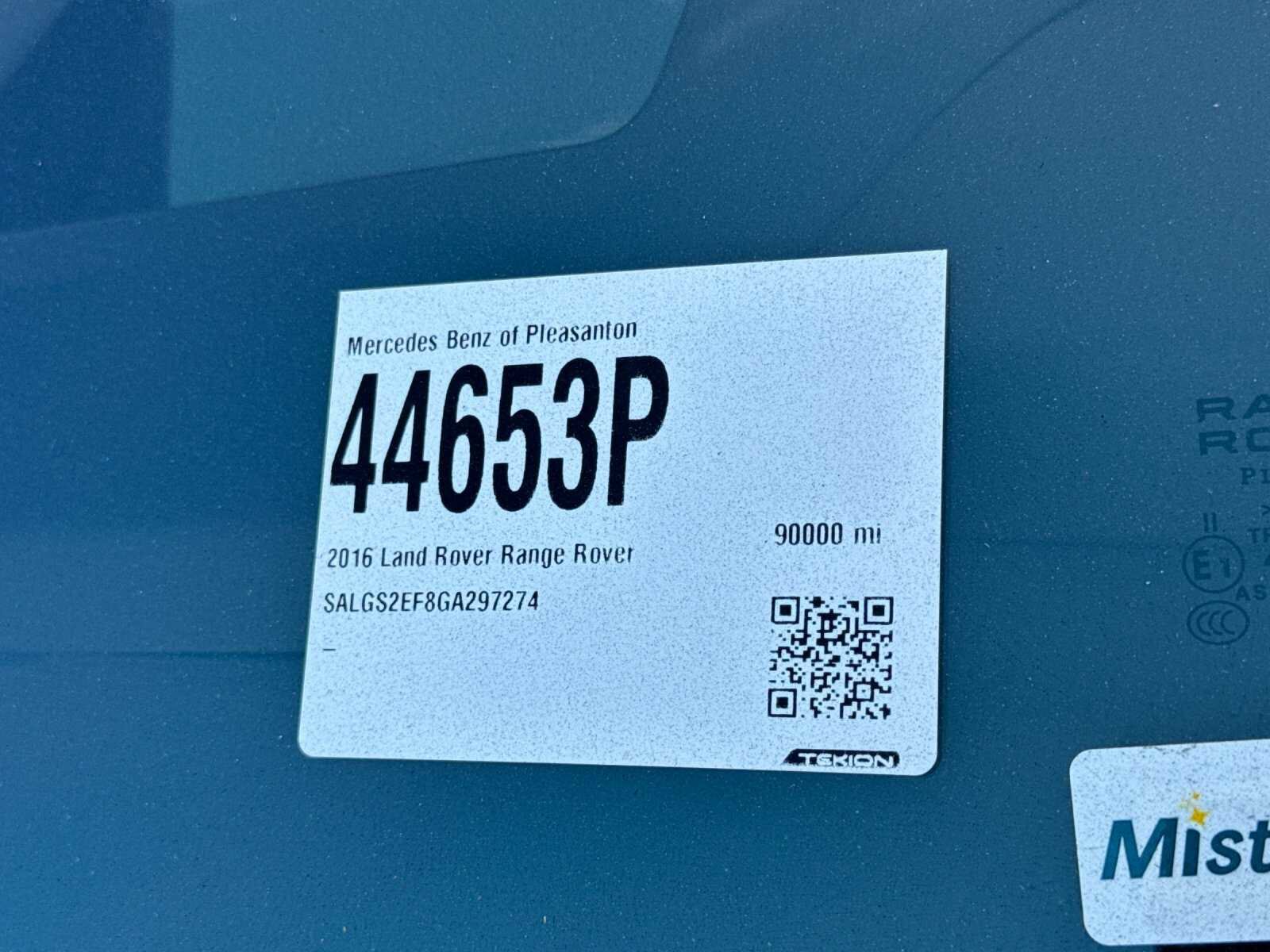 Used 2016 Land Rover Range Rover Supercharged AWD/4WD image 4